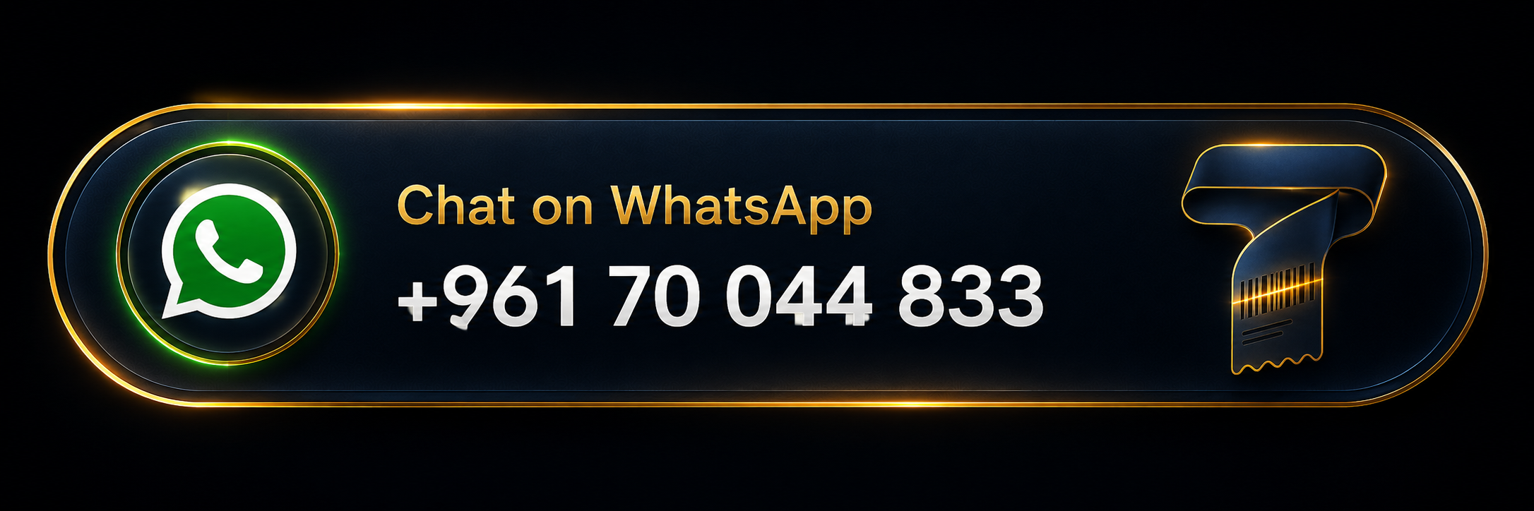 Chat on WhatsApp +961 70 044 833